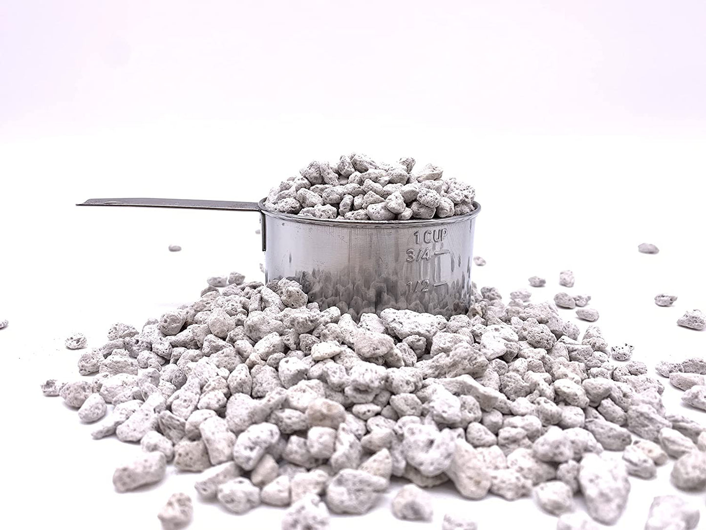 Pumice for Bonsai, Succulent, Cactus | 2 Quarts Bag | 1/4β Particle Size |