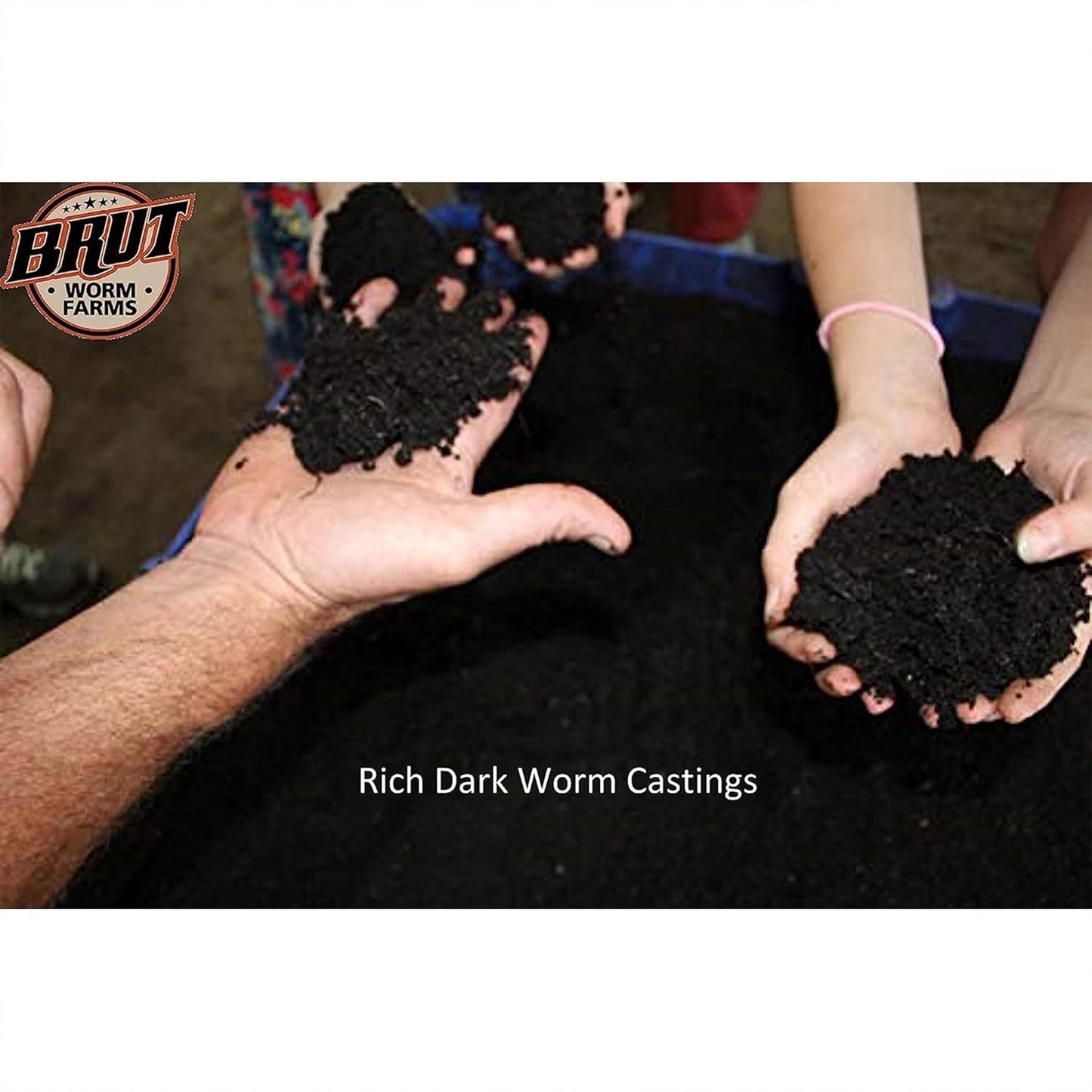 Brut Organic Worm Castings – 30 Lb – Garden'S Elixir for Thriving Blooms & Harvests!