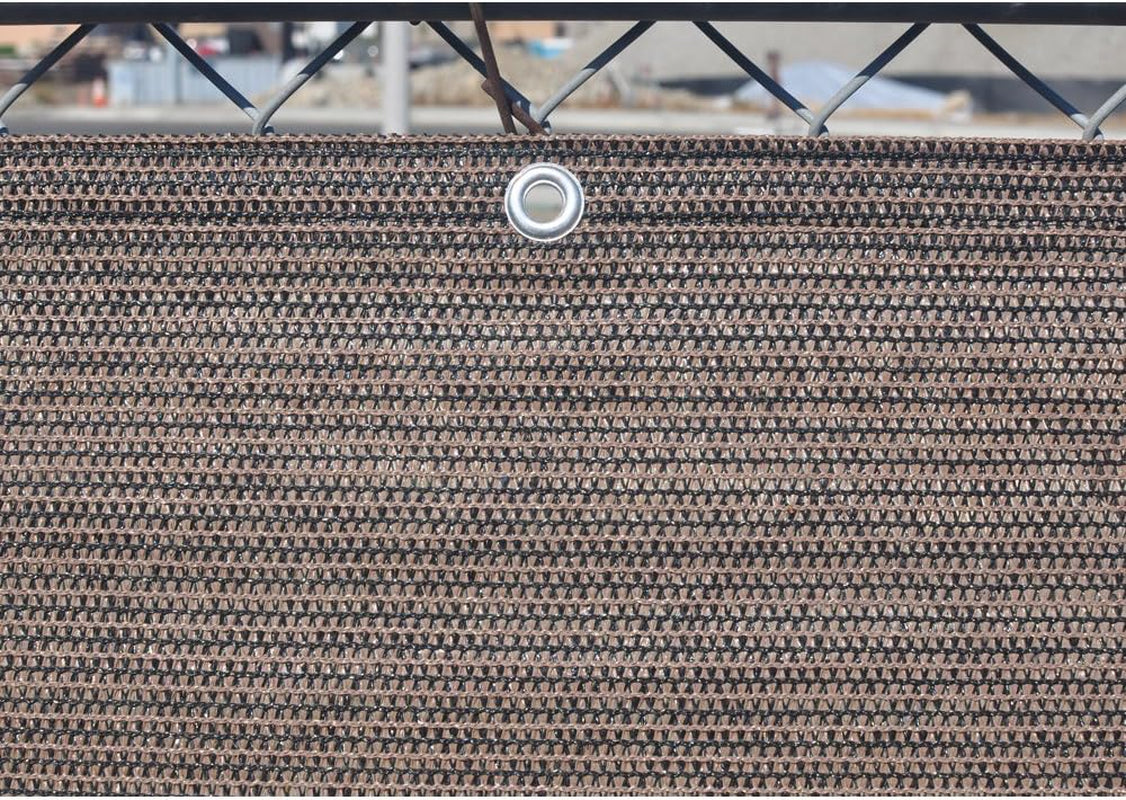 © Elegant Privacy Screen Fence Mesh Windscreen for Backyard Deck Patio Balcony Pool Porch Railing 3 FT Height Brown/Mocha (3' X 6')