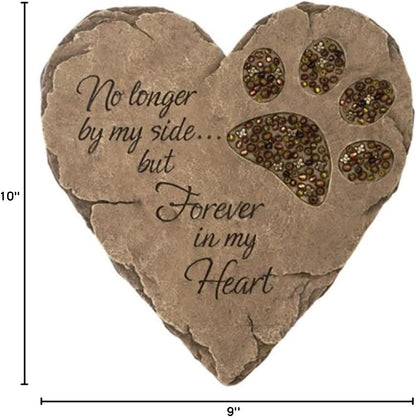 - BEADWORK GARDEN STEPPING STONE - PET FOOTPRINT