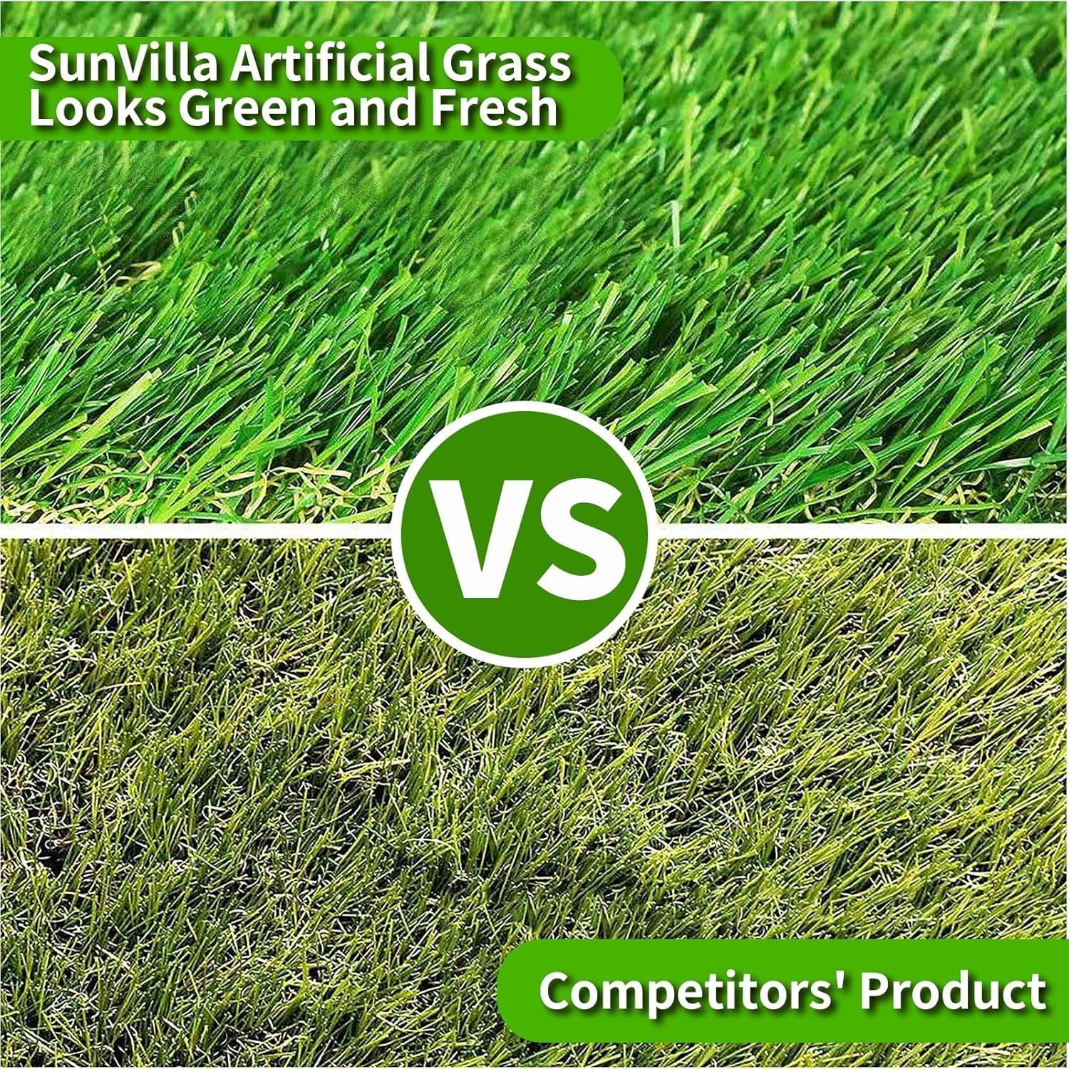Artificial Grass Rug Indoor Outdoor, 28 in X 40 in (7.7 Square FT) Realistic Thick Synthetic Fake Grass Mat for Dogs, Garden Lawn Landscape Patio Grass