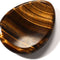 Tiger'S Eye Thumb Worry Stone Healing Crystal Pocket Palm Stone Worry Stones for Anxiety Stress Relief