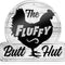 Fluffy Butt Hut Chicken Coop Sign - Funny Chicken Coop Decor for Hen Lovers, 12"X11" PVC Durable and Weatherproof - Thoughtful Gift for Chicken Lovers, Hen Feeder and Nesting Box Accent