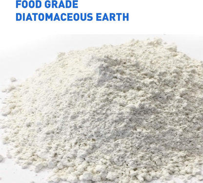 Diatomaceous Earth Food Grade – 100% Natural Organic – Safe for Humans and Pets – Fresh Water Powder – Sealed Bag