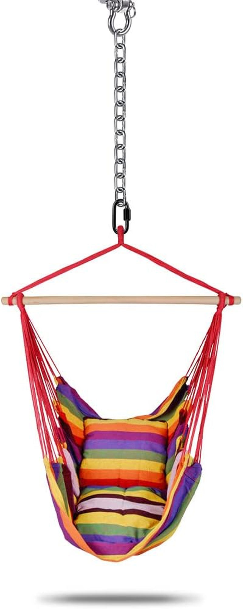 Heavy Duty Swing Hanger with Chain and Screws - Hammock Chair Hanging Kit for Indoor & Outdoor Use - 1000 LB Capacity